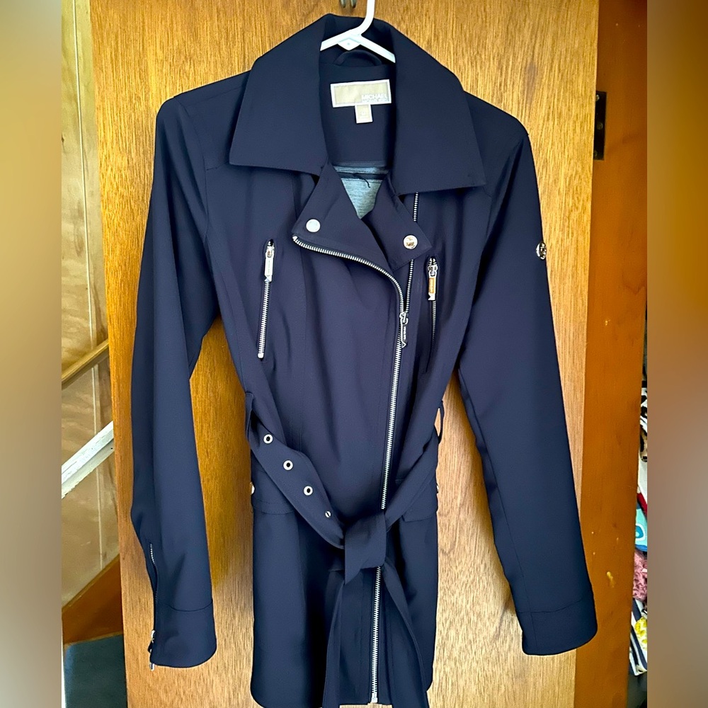 Michael Kors Women’s Navy Rain Jacket